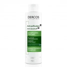 VICHY,  DERCOS AD Šampon PROTI PRHLJAJU za normalne in mastne lase, 200 ml