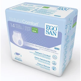 Mobilne hlačke Egosan Natural Comfort Super medium – dnevne in nočne/srednje, 14 kom/zavitek Mobilne hlačke Egosan Natural Comfort Super medium – dnevne in nočne/srednje, 14 kom/zavitek