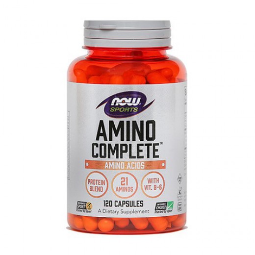 Now, amino complete, 120 kapsul