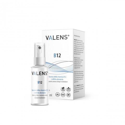 Valens, B12 pršilo, 25 ml