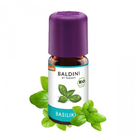 BIO aroma olje BAZILIKA BALDINI Taoasis, 5 ml