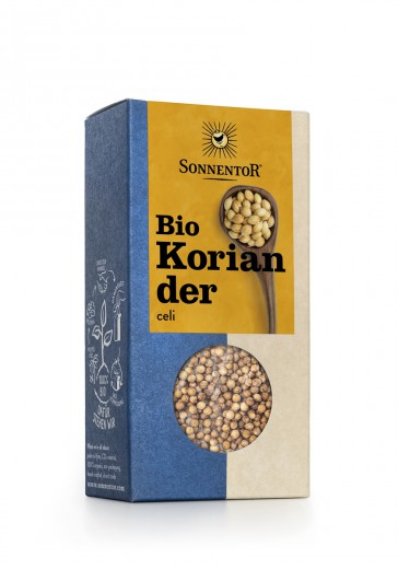 Bio začimba Koriander celi Sonnentor, 35 g