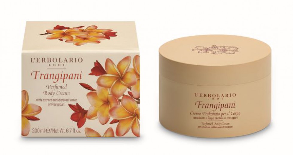 L'Erbolario, Frangipani, Krema za telo, 200 ml
