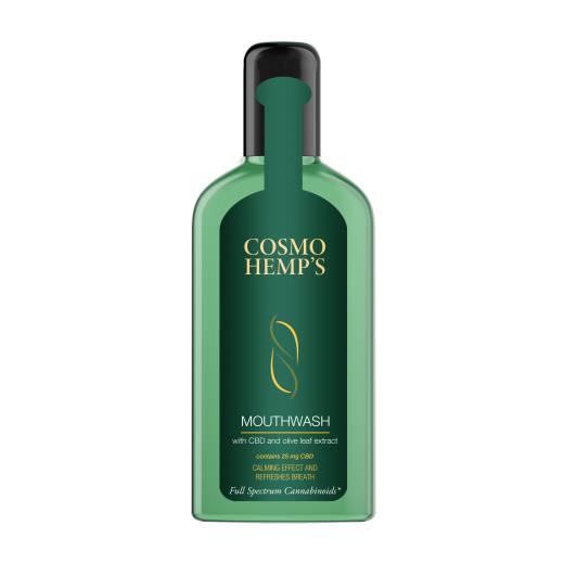 Cosmo Hemp’s® CBD ustna vodica - 25mg CBD, 100ml