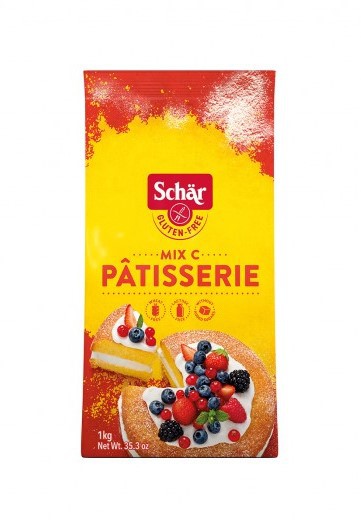 Moka za kolače in piškote brez glutena, mešanica C, Schar, 1 kg