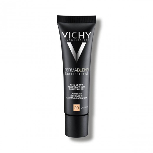 VICHY, DERMABLEND 3D KOREKCIJA Korektivni puder za mastno kožo, nagnjeno k aknam SPF25, 20, 30 ml 