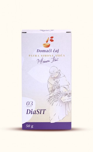 Čajna mešanica DiaSIT patra Simona Ašiča (03), 50 g