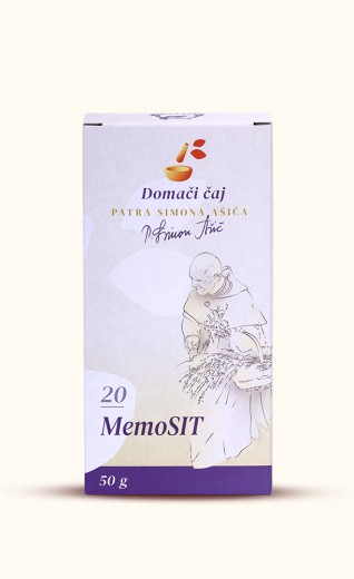 Čajna mešanica MemoSIT patra Simona Ašiča (20), 50 g